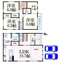 フォレストタウン芦屋Cの物件間取画像